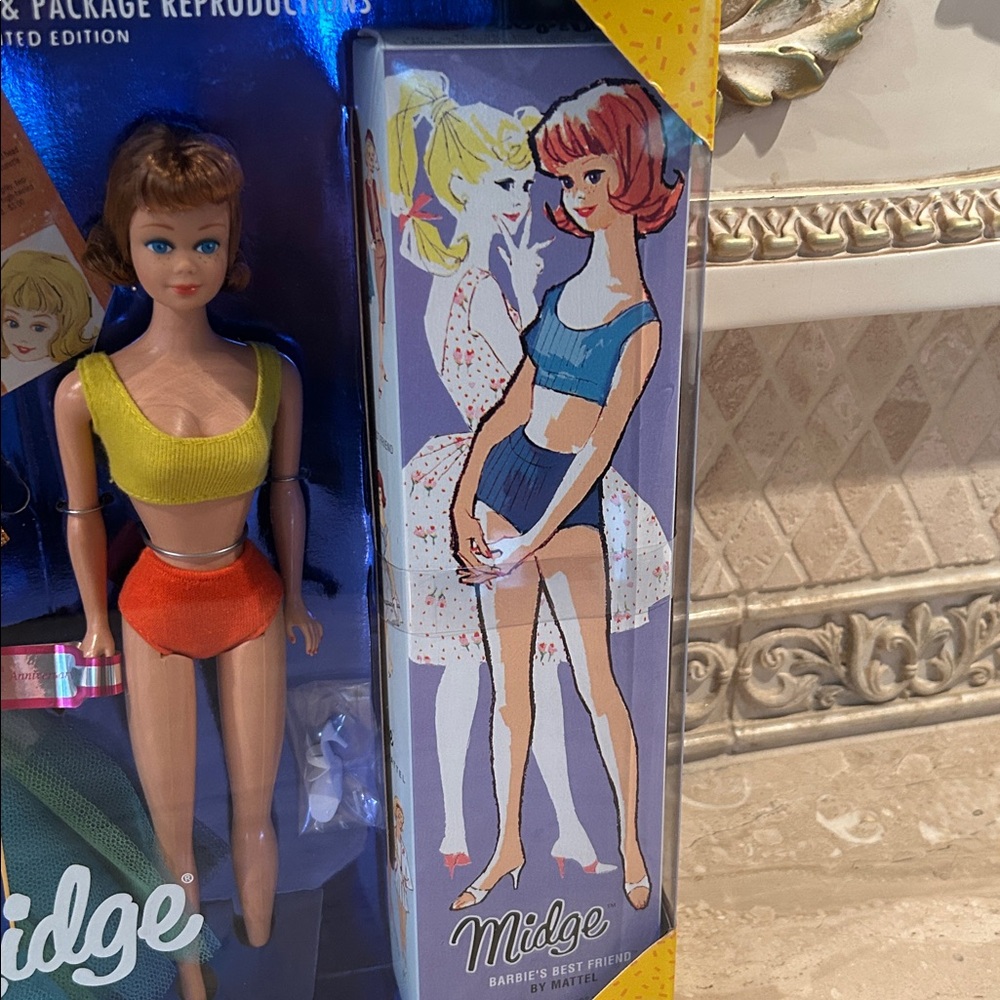 NWT 35th Anniversary Mattel Midge Doll - Picture 5 of 6